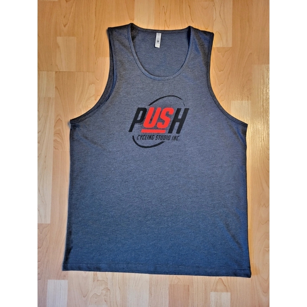 FREE W BUNDLE Next Level Apparel Push Cycling Studio Inc tank top
